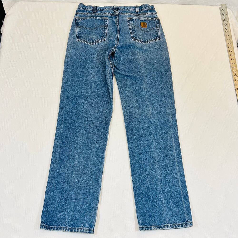 Classic Blue Denim Jeans 32W 34L - Picture 2 of 12